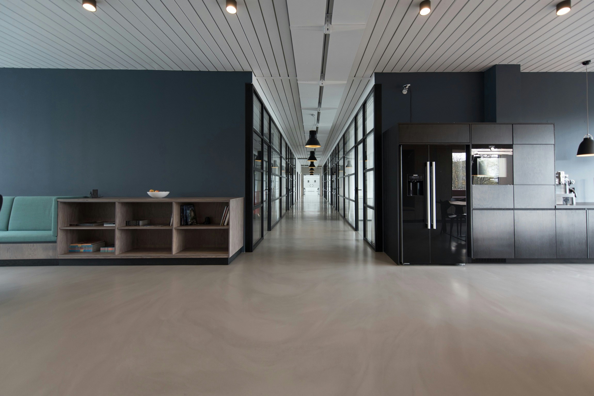 Modern office of Talenta Solutions client