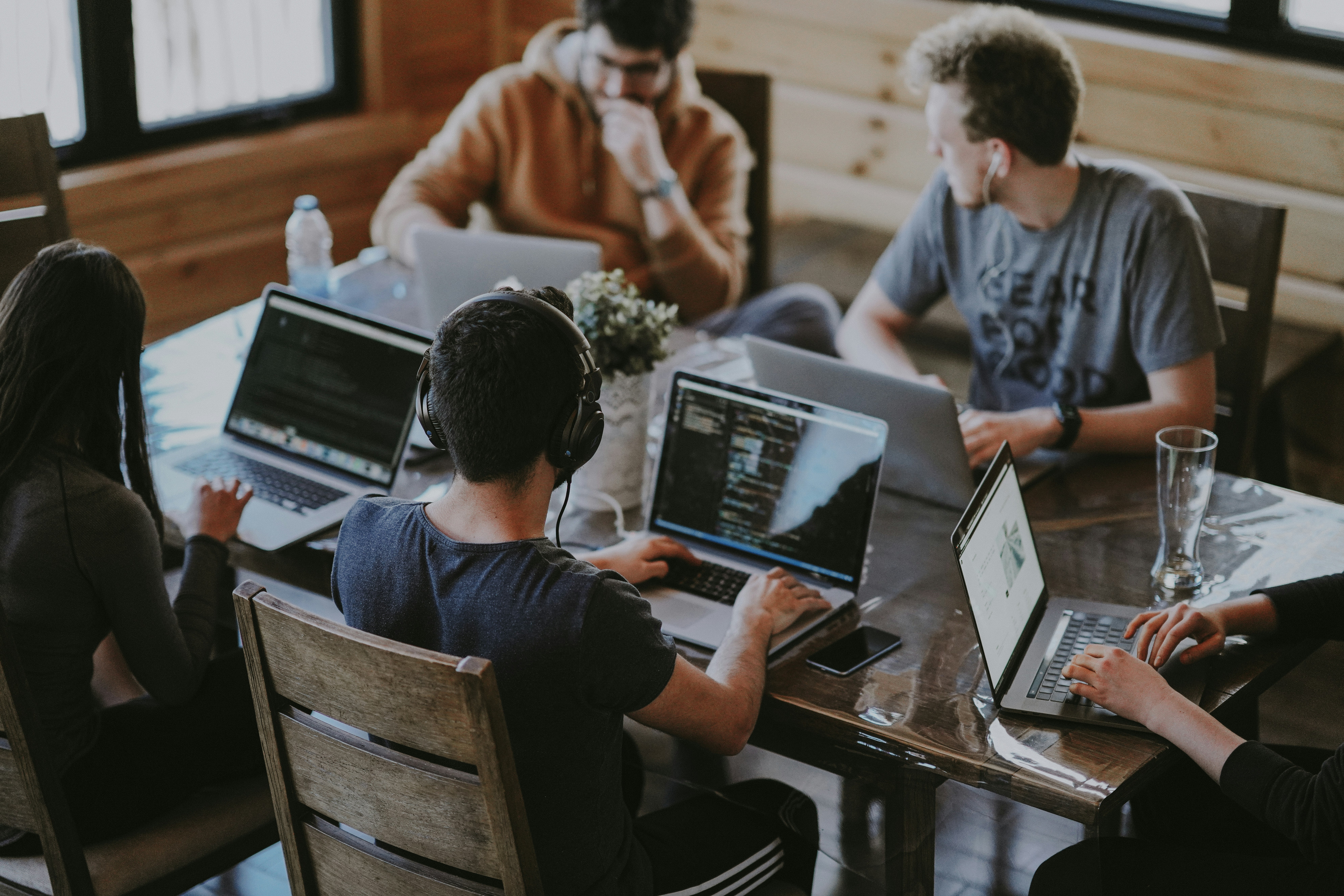 Talenta Solutions talent team collaborating in modern office